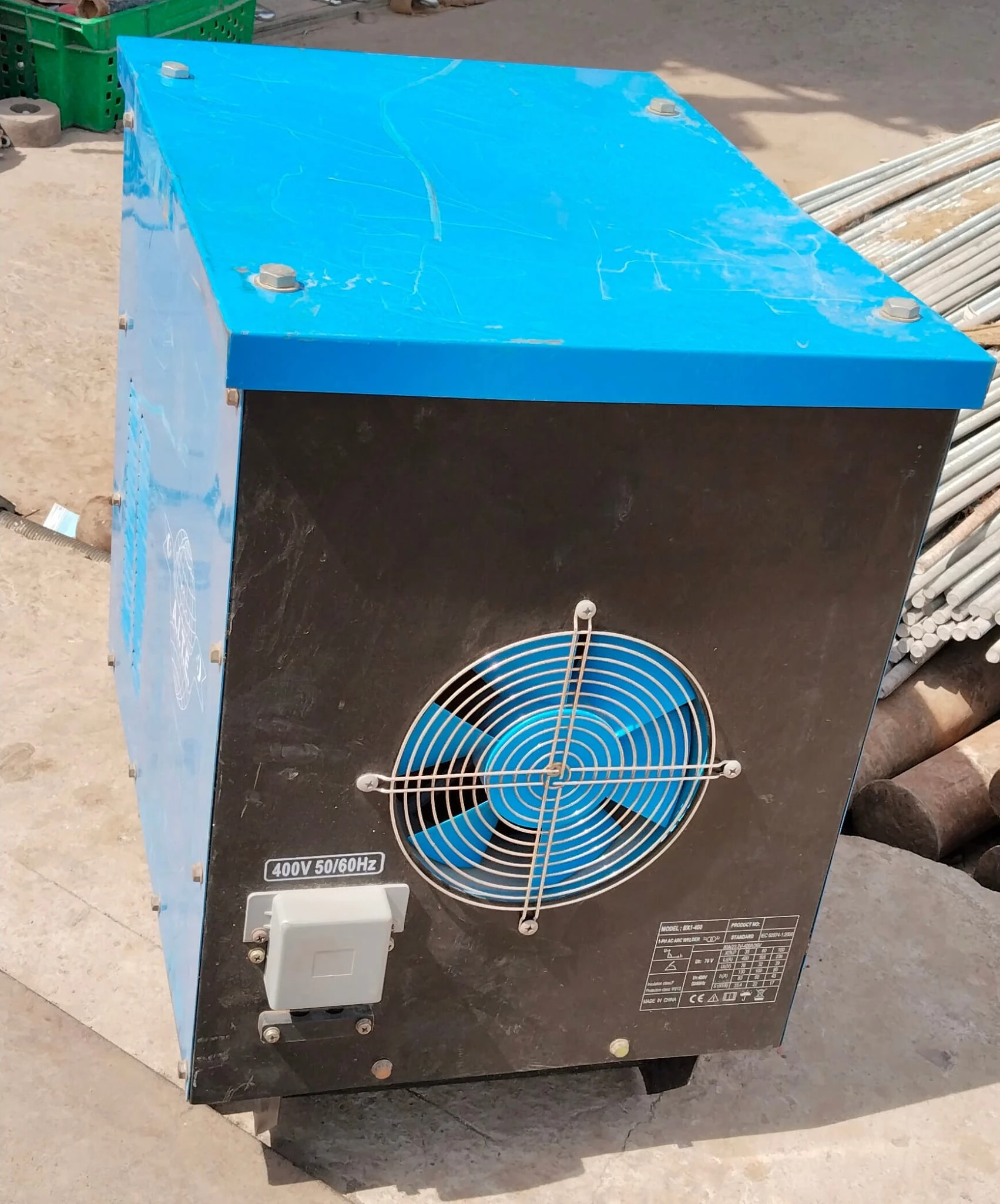 BX1-315 single-phase AC arc welder.