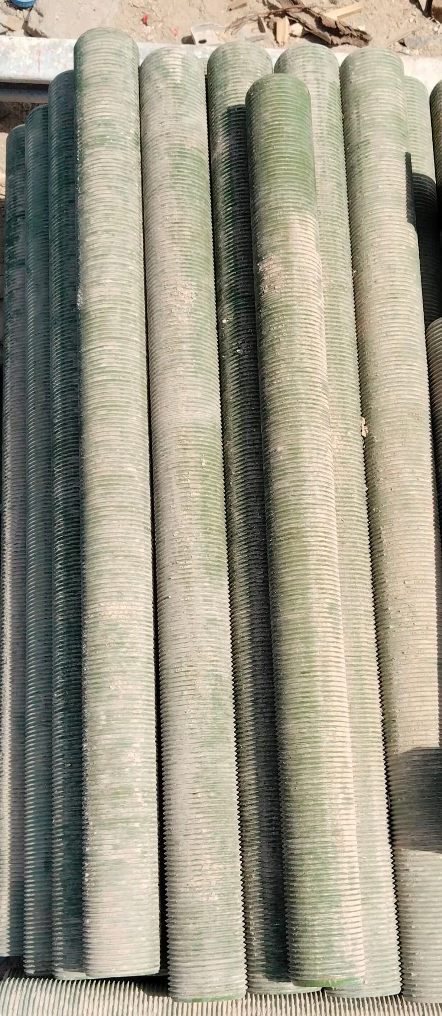 Large industrial stud bolts