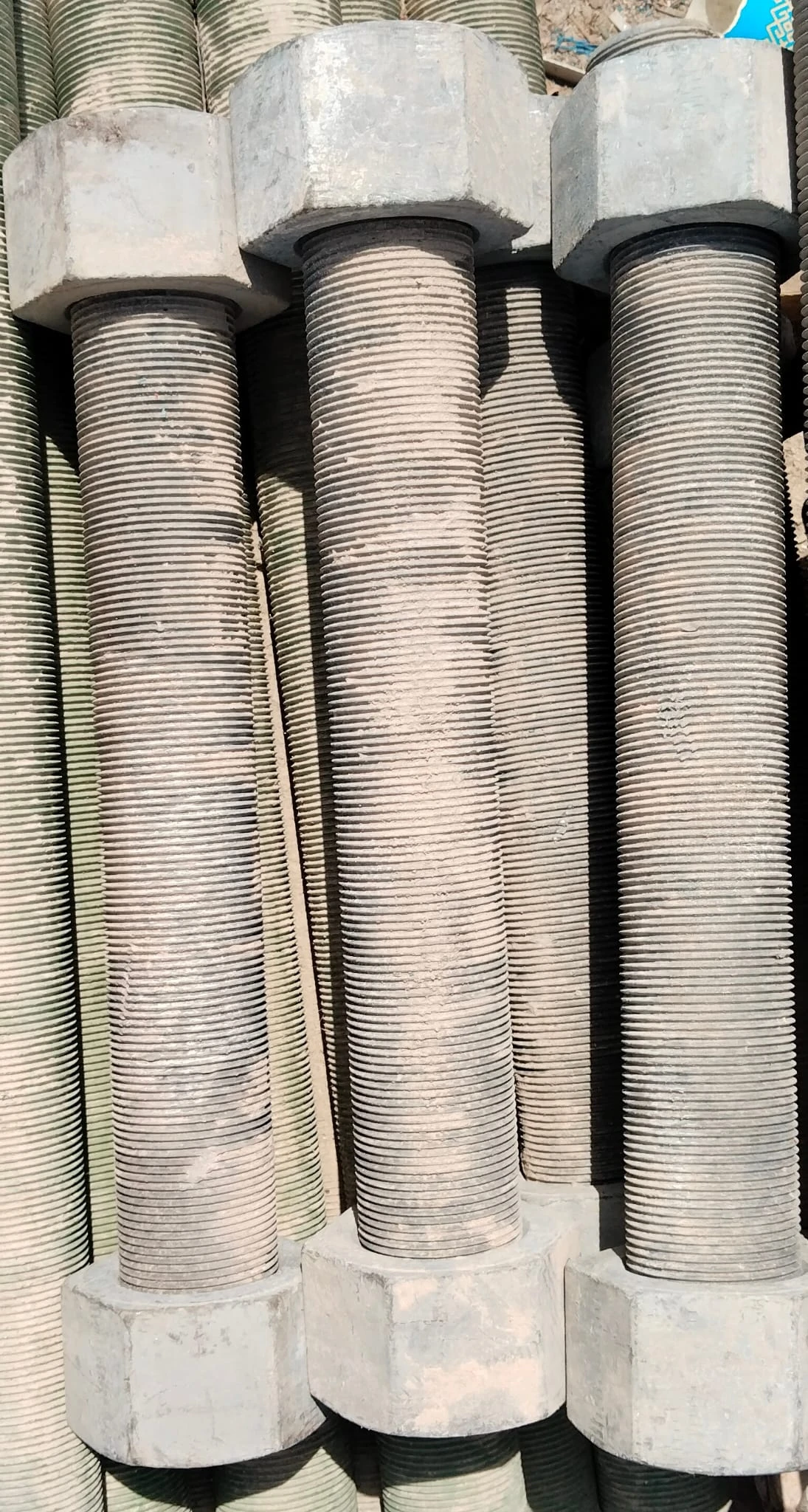 Large industrial stud bolts - View 1