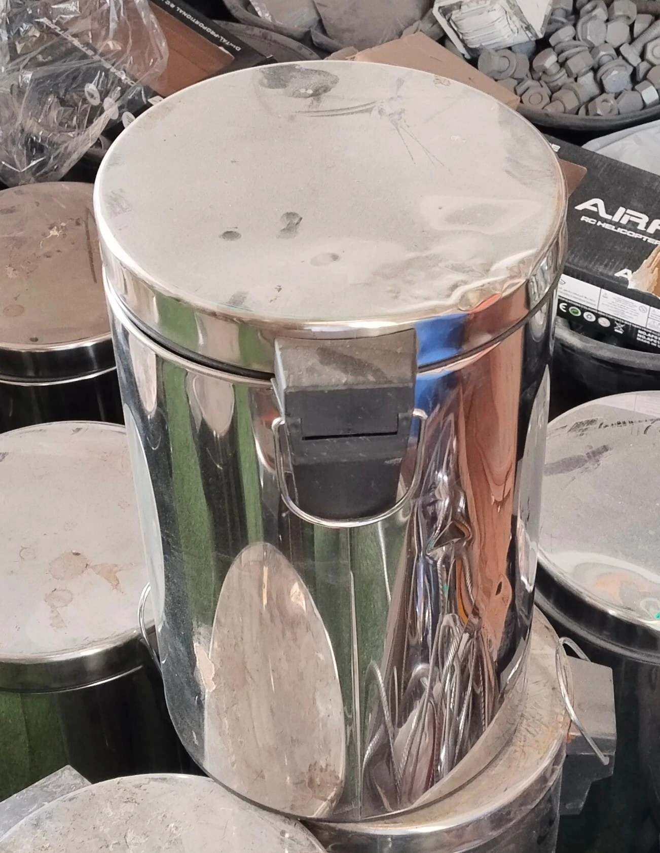 Stainless Steel Pedal Bin