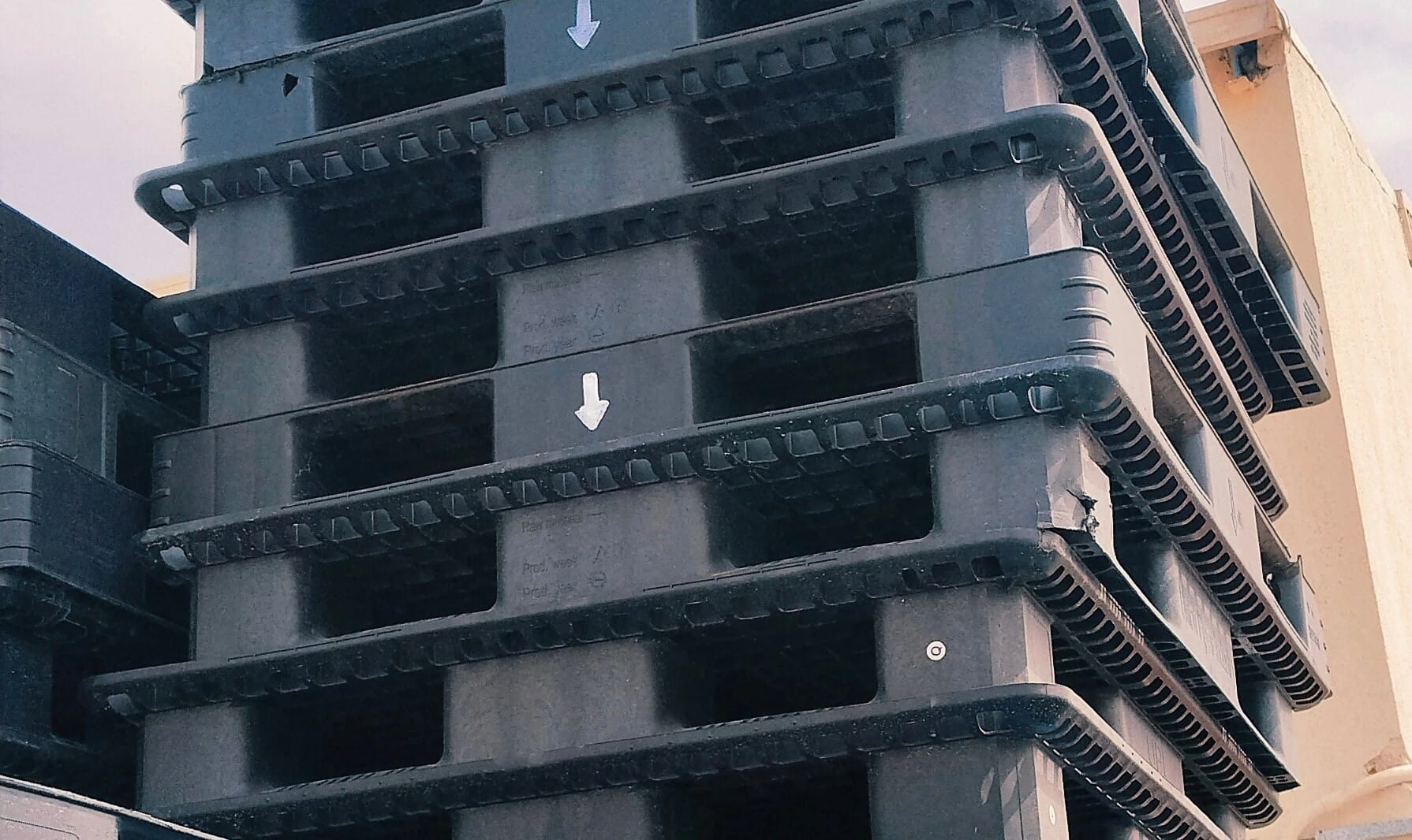 Black Plastic Pallet - View 2