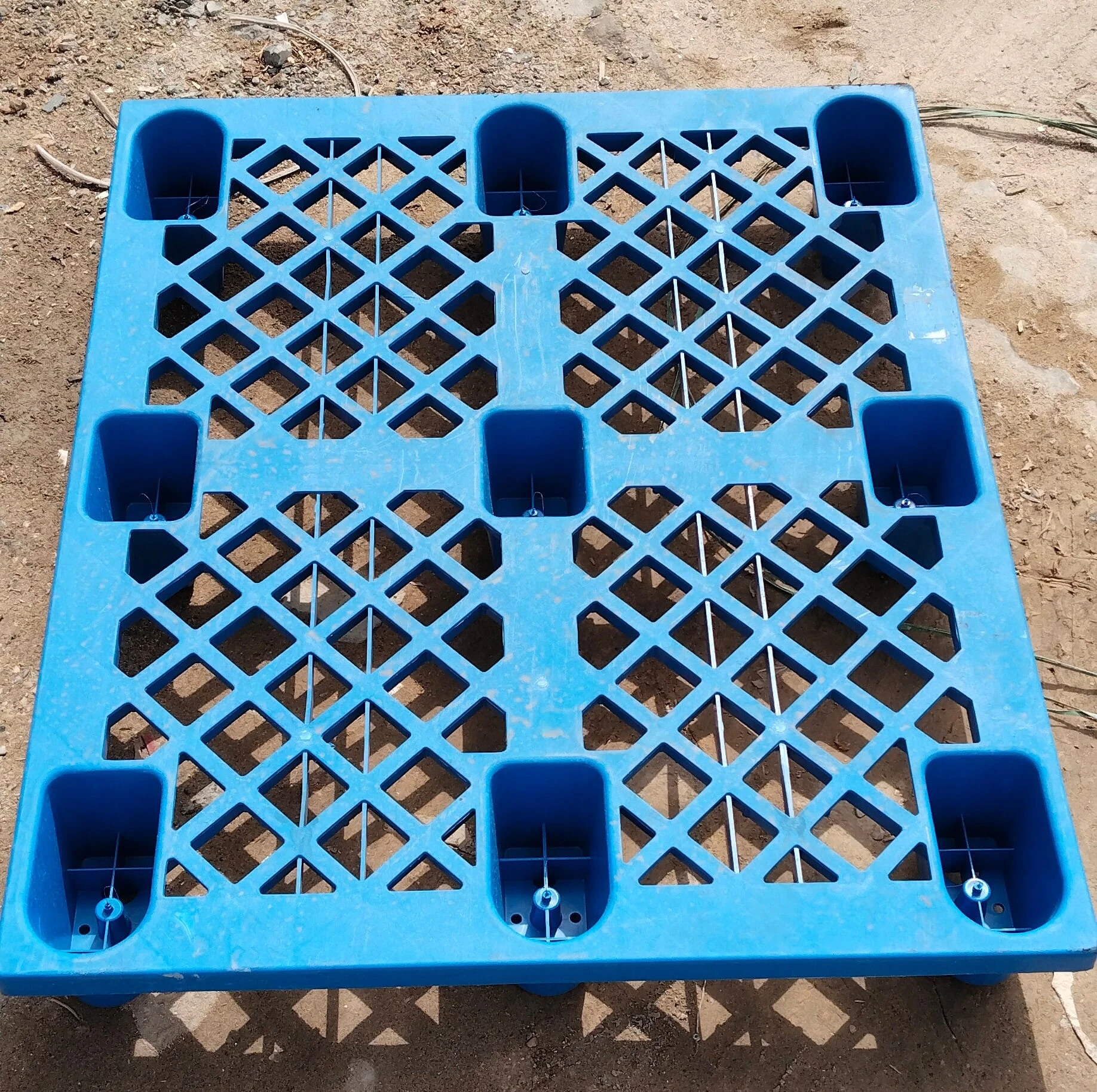 Blue Plastic Logistics Pallet