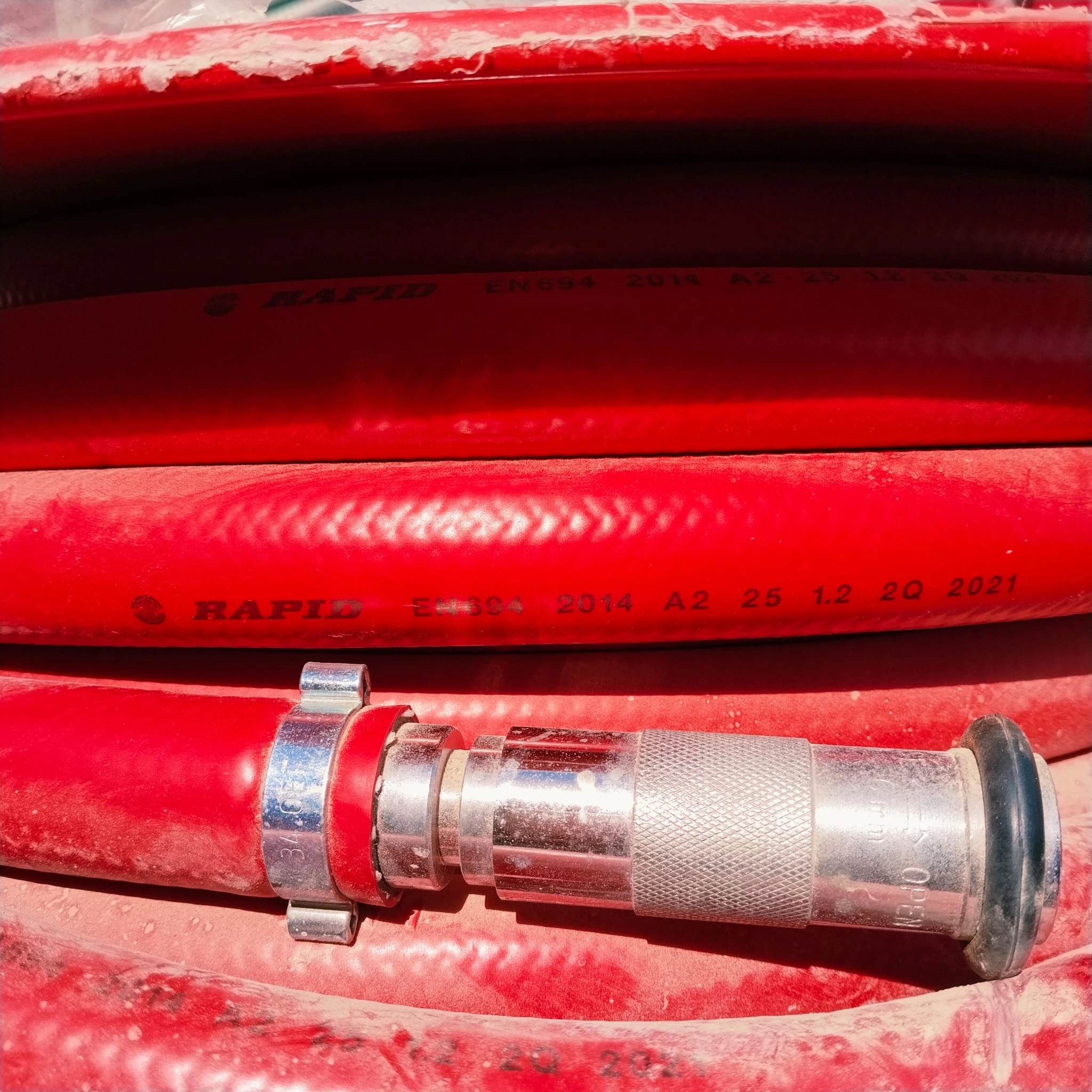 Red Fire Hose Reels - View 1